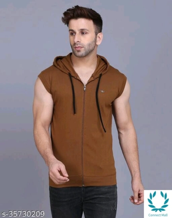 Men's Casual Hooded Tshirt - XL